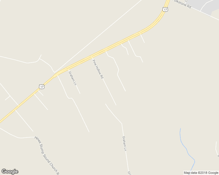 map of restaurants, bars, coffee shops, grocery stores, and more near 161 Pine Hollow Road in Holly Ridge