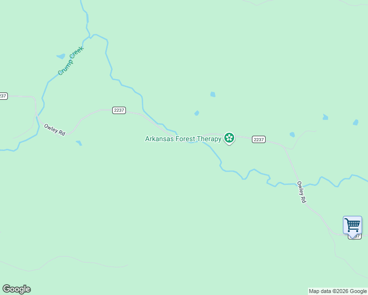 map of restaurants, bars, coffee shops, grocery stores, and more near 601 Owley Road in Mount Ida