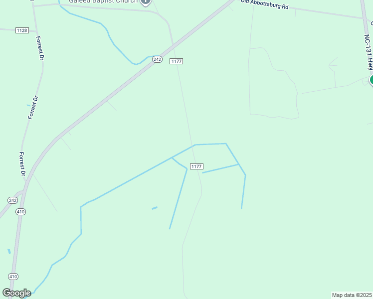 map of restaurants, bars, coffee shops, grocery stores, and more near 1296 Galeed Church Road in Bladenboro