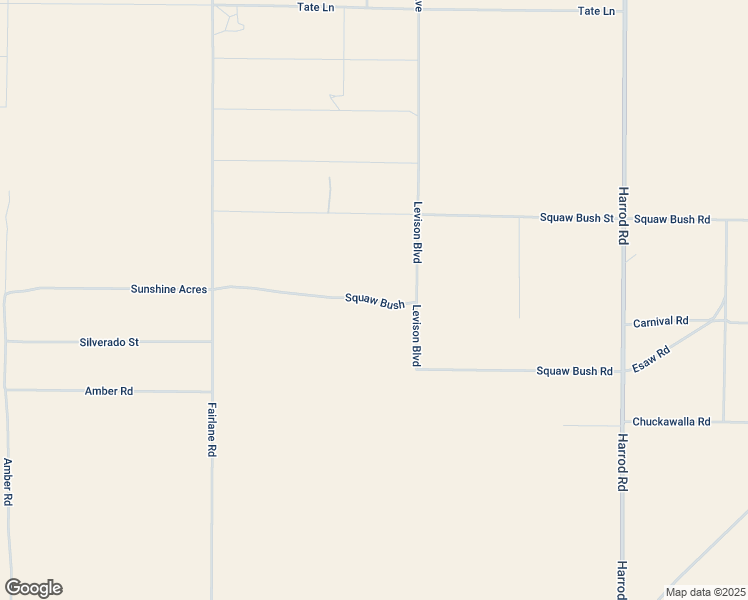 map of restaurants, bars, coffee shops, grocery stores, and more near Squaw Bush in Lucerne Valley