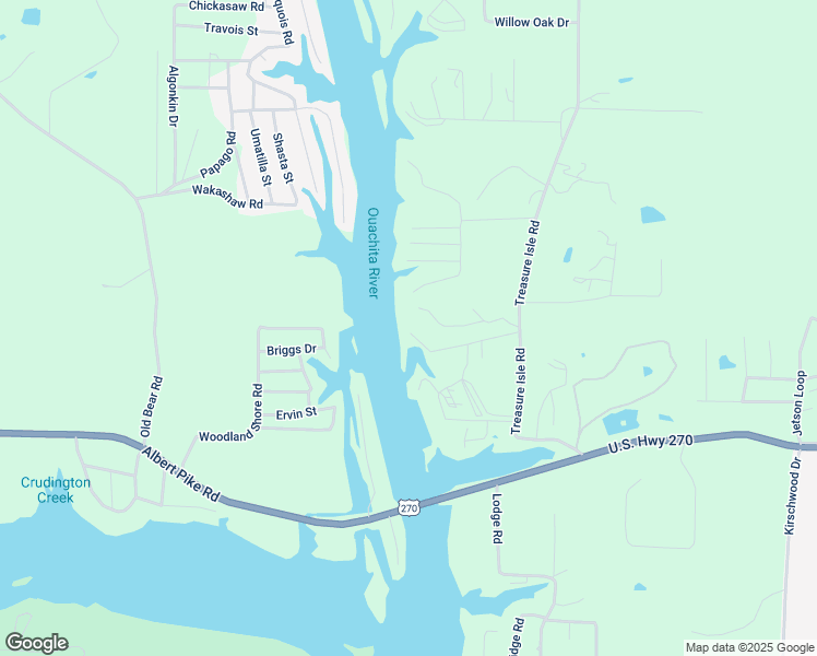 map of restaurants, bars, coffee shops, grocery stores, and more near 200 River Heights Terrace in Hot Springs