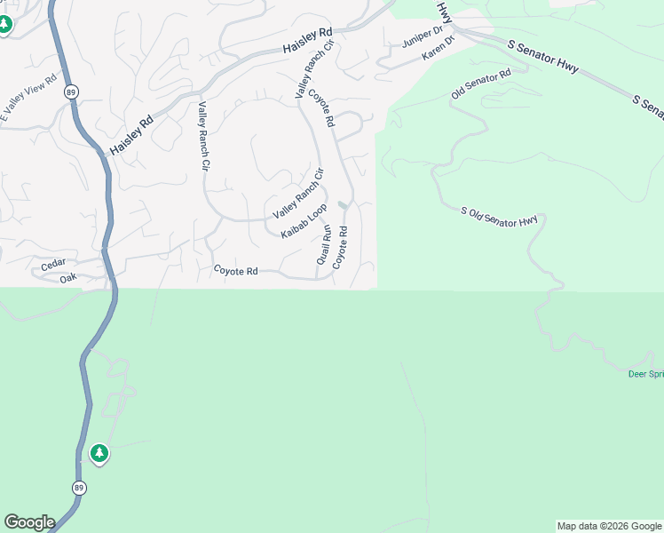 map of restaurants, bars, coffee shops, grocery stores, and more near 1711 Quail Run in Prescott