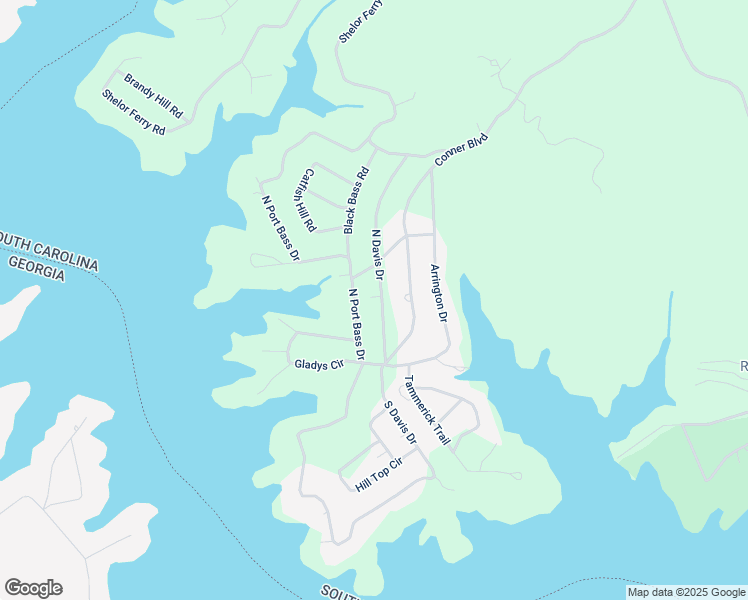 map of restaurants, bars, coffee shops, grocery stores, and more near 242 North Davis Drive in Fair Play