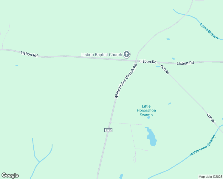 map of restaurants, bars, coffee shops, grocery stores, and more near White Plains Church Road in Bladen County