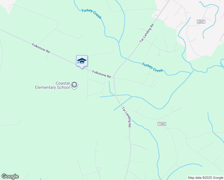 map of restaurants, bars, coffee shops, grocery stores, and more near 310 Tar Landing Road in Holly Ridge