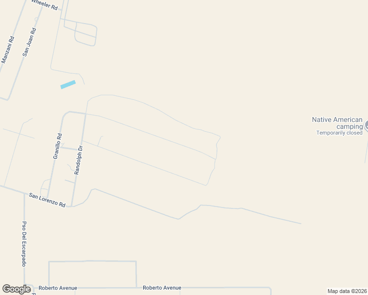 map of restaurants, bars, coffee shops, grocery stores, and more near 84 Granillo Road in Veguita