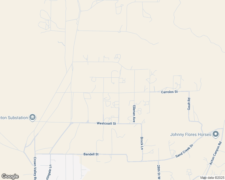 map of restaurants, bars, coffee shops, grocery stores, and more near 34821 Katherinel Avenue in Acton