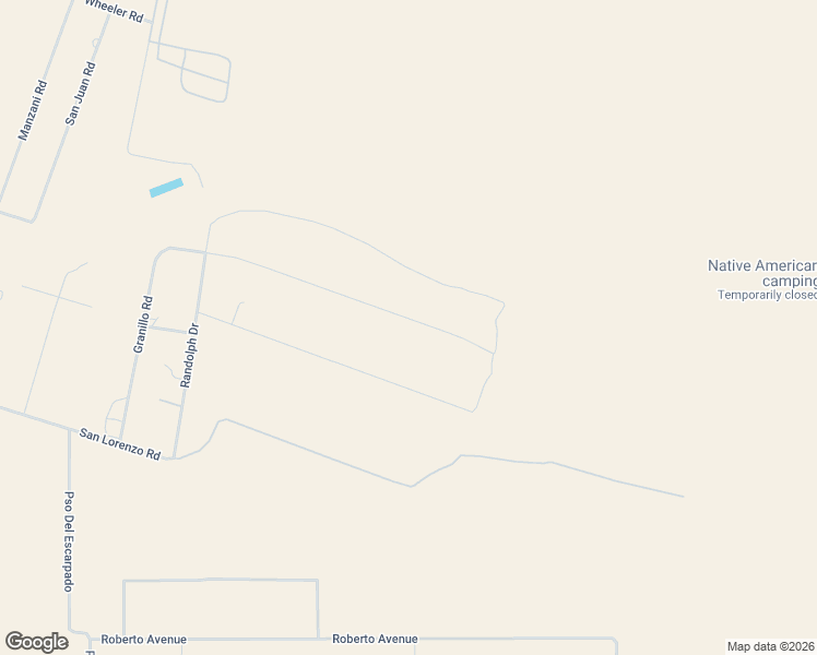 map of restaurants, bars, coffee shops, grocery stores, and more near 82 Granillo Road in Veguita