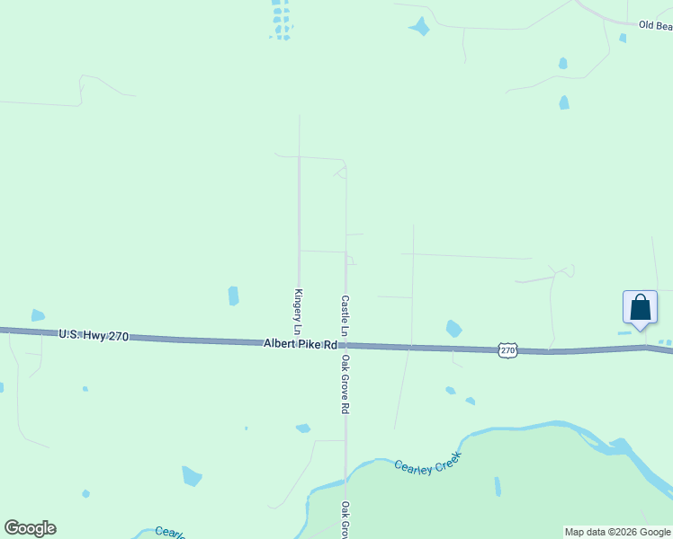 map of restaurants, bars, coffee shops, grocery stores, and more near 177 Castle Lane in Royal