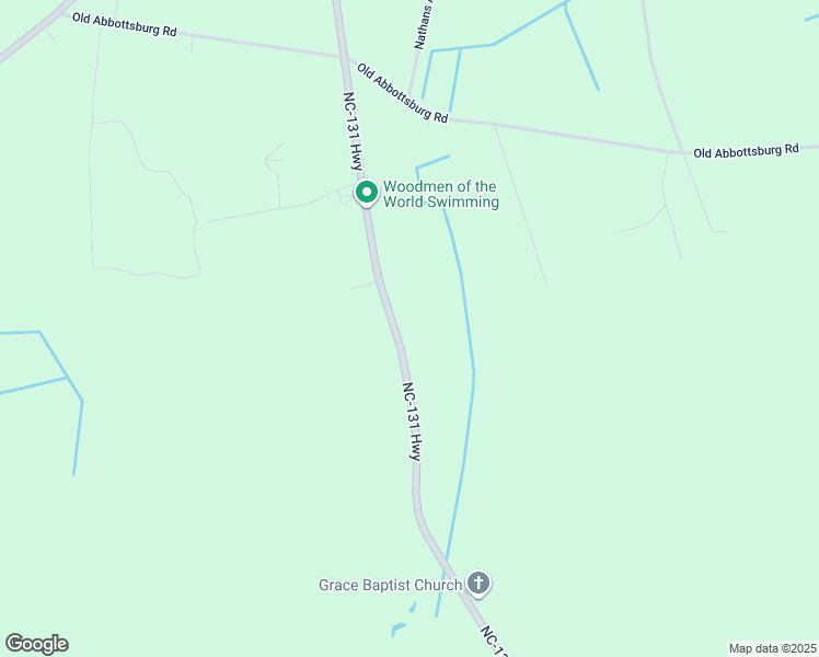 map of restaurants, bars, coffee shops, grocery stores, and more near 16417 North Carolina 131 Highway in Bladenboro