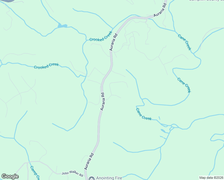 map of restaurants, bars, coffee shops, grocery stores, and more near 112 Price Lane in Dahlonega