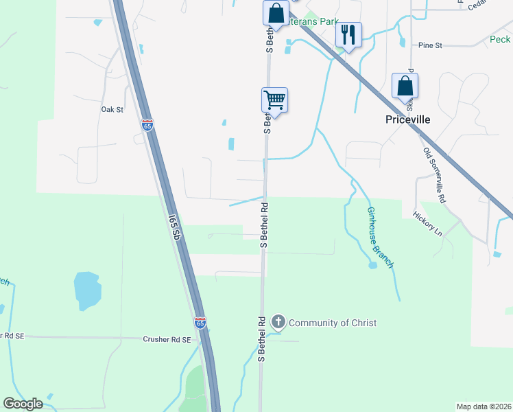 map of restaurants, bars, coffee shops, grocery stores, and more near 11 Livingstone Lane in Decatur