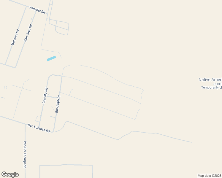 map of restaurants, bars, coffee shops, grocery stores, and more near 82 Granillo Road in Veguita