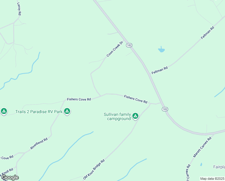 map of restaurants, bars, coffee shops, grocery stores, and more near 1998 Volunteer Lane in Fair Play