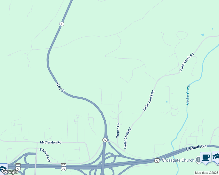 map of restaurants, bars, coffee shops, grocery stores, and more near 448 Turpen Lane in Hot Springs
