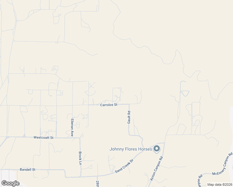 map of restaurants, bars, coffee shops, grocery stores, and more near 34832 Dennis Ranch Road in Acton