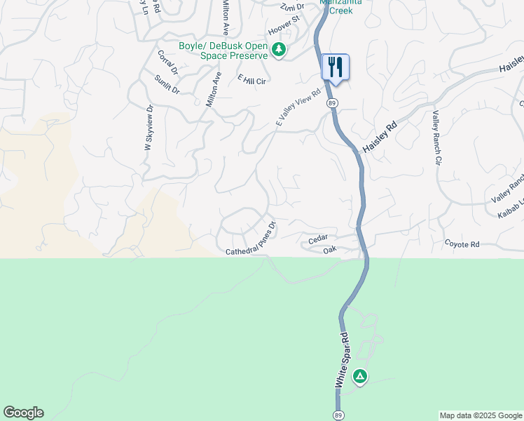 map of restaurants, bars, coffee shops, grocery stores, and more near 1532 Scotch Pine Dr in Prescott