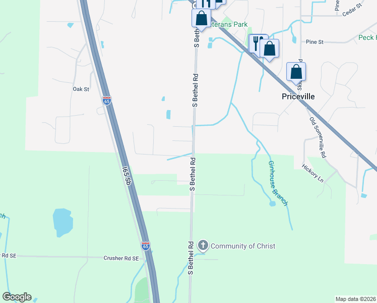 map of restaurants, bars, coffee shops, grocery stores, and more near 11 Livingstone Lane in Decatur