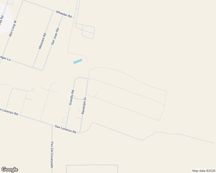 map of restaurants, bars, coffee shops, grocery stores, and more near 50 Granillo Road in Veguita