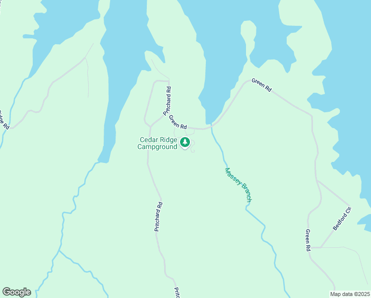 map of restaurants, bars, coffee shops, grocery stores, and more near 140 Campground Road in Russellville
