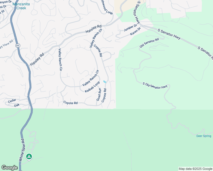 map of restaurants, bars, coffee shops, grocery stores, and more near 1612 Coyote Road in Prescott