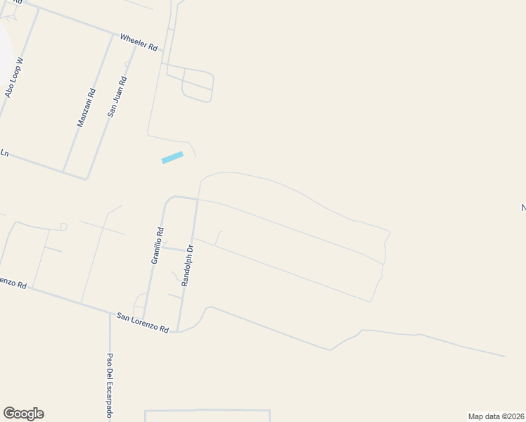 map of restaurants, bars, coffee shops, grocery stores, and more near 23 Granillo Road in Veguita