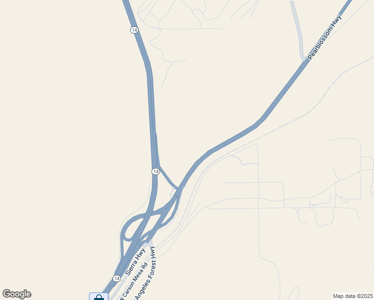 map of restaurants, bars, coffee shops, grocery stores, and more near Sierra Highway in Palmdale