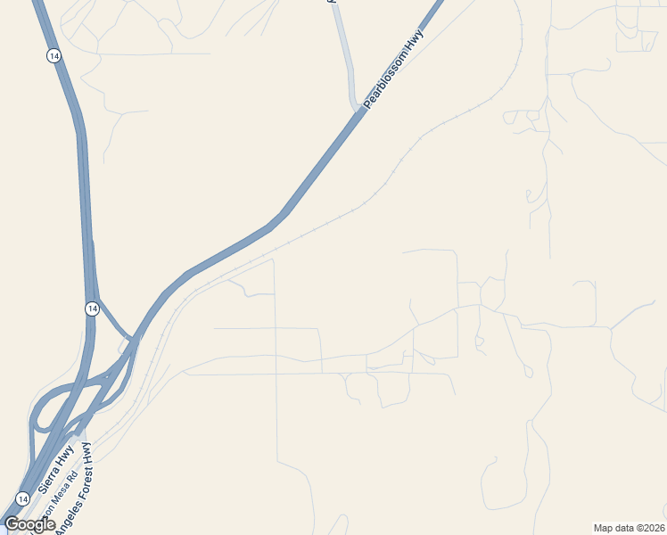 map of restaurants, bars, coffee shops, grocery stores, and more near 1401 East Carson Mesa Road in Palmdale