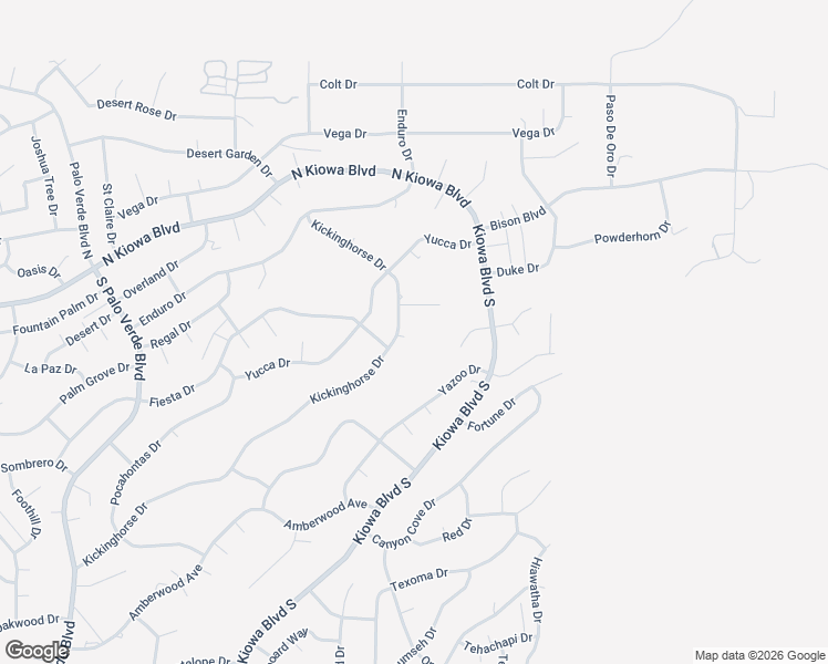 map of restaurants, bars, coffee shops, grocery stores, and more near 3692 Kicking Horse Court in Lake Havasu City