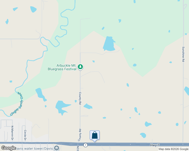 map of restaurants, bars, coffee shops, grocery stores, and more near 656 County Road in Davis