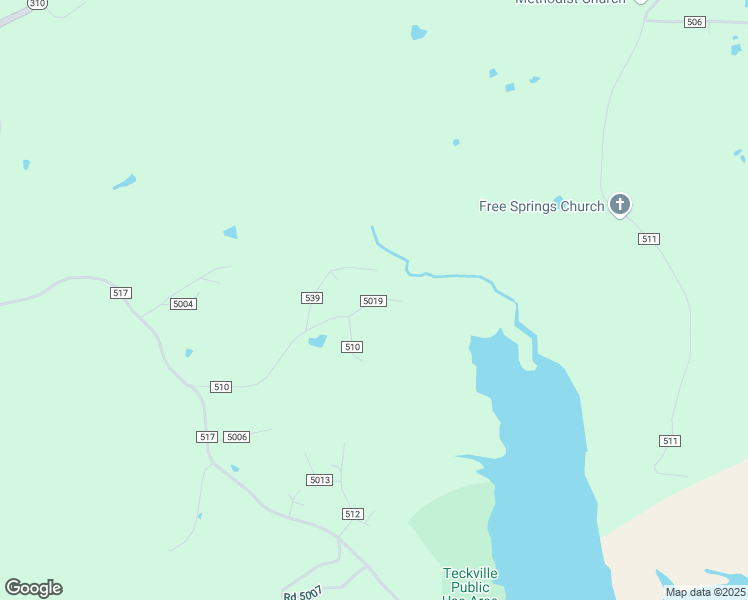 map of restaurants, bars, coffee shops, grocery stores, and more near County Road 5019 in Como