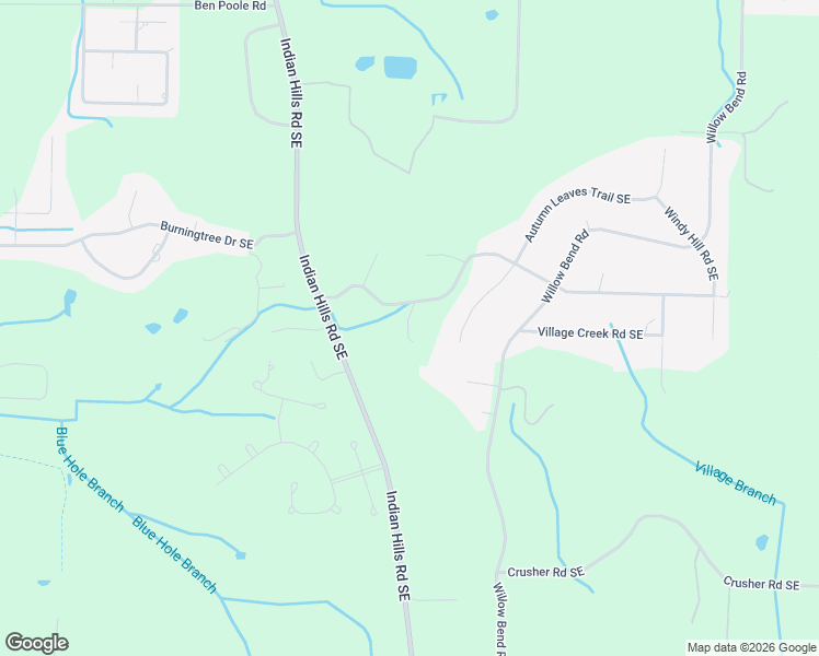 map of restaurants, bars, coffee shops, grocery stores, and more near 2807 Burningtree Mountain Road Southeast in Decatur