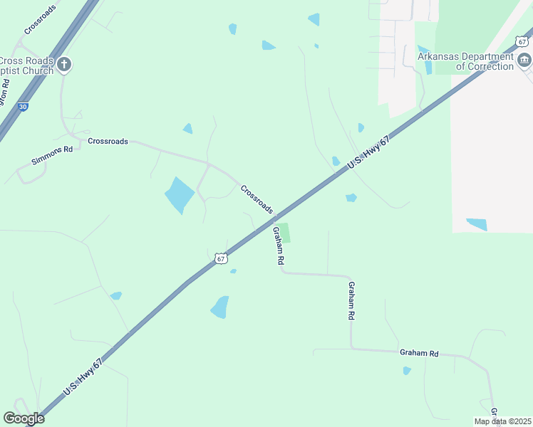 map of restaurants, bars, coffee shops, grocery stores, and more near 7515 Crossroads in Benton