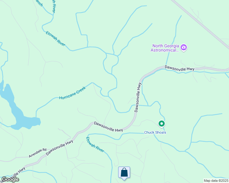 map of restaurants, bars, coffee shops, grocery stores, and more near 200 T J Mote Road in Dahlonega