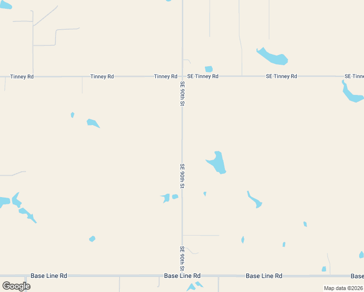 map of restaurants, bars, coffee shops, grocery stores, and more near Southeast 90th Street in Geronimo