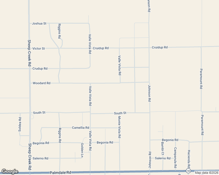 map of restaurants, bars, coffee shops, grocery stores, and more near 4647 Woodard Road in Phelan
