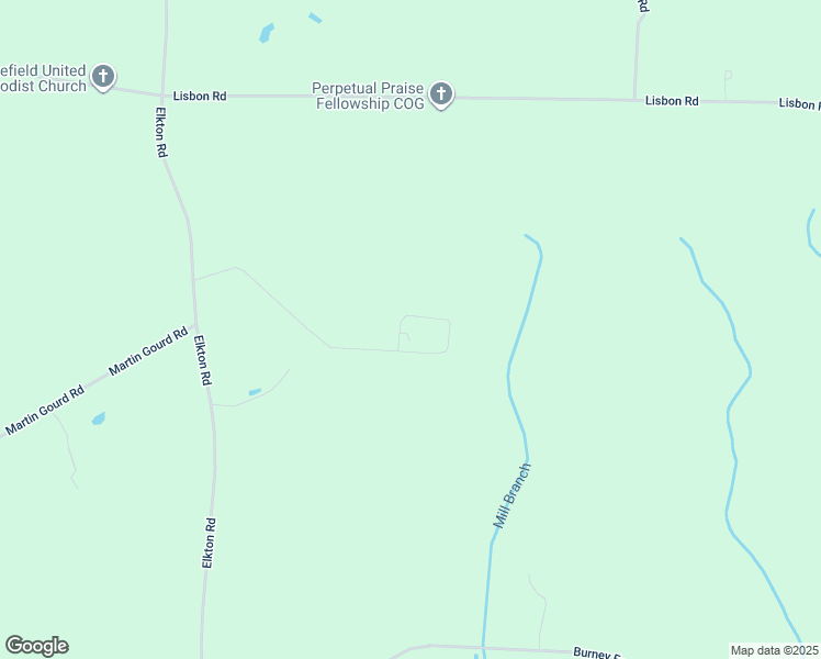 map of restaurants, bars, coffee shops, grocery stores, and more near 2657 Elkton Road in Clarkton