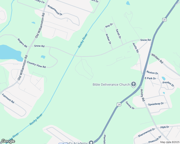 map of restaurants, bars, coffee shops, grocery stores, and more near 128 Mariposa Circle in Anderson