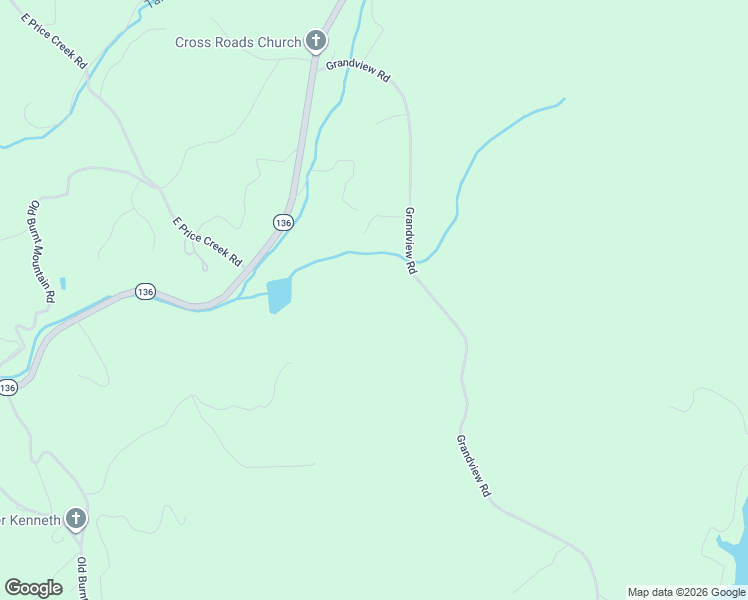 map of restaurants, bars, coffee shops, grocery stores, and more near 4555 Grandview Road in Jasper