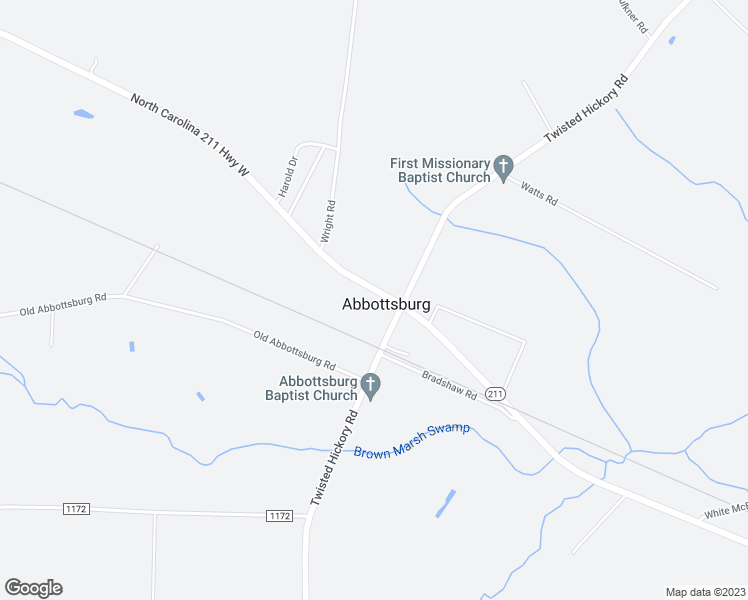 map of restaurants, bars, coffee shops, grocery stores, and more near 4545 North Carolina 211 Highway West in Bladenboro