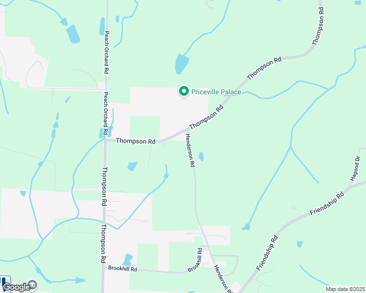 map of restaurants, bars, coffee shops, grocery stores, and more near 408 Henderson Road in Decatur