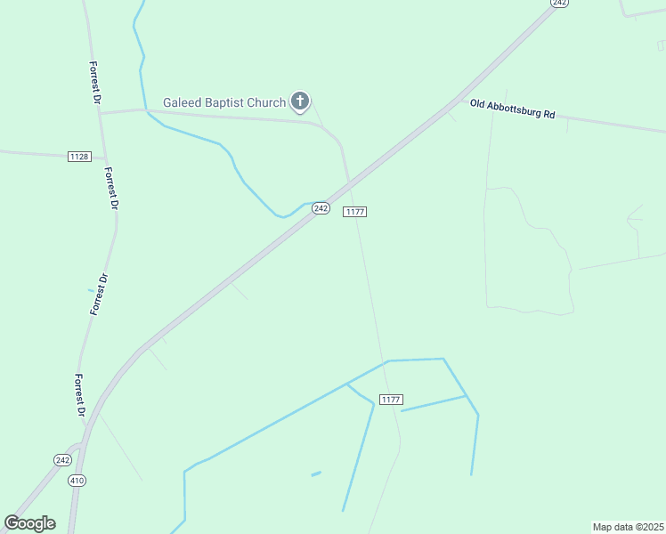 map of restaurants, bars, coffee shops, grocery stores, and more near Church Street in Elizabethtown