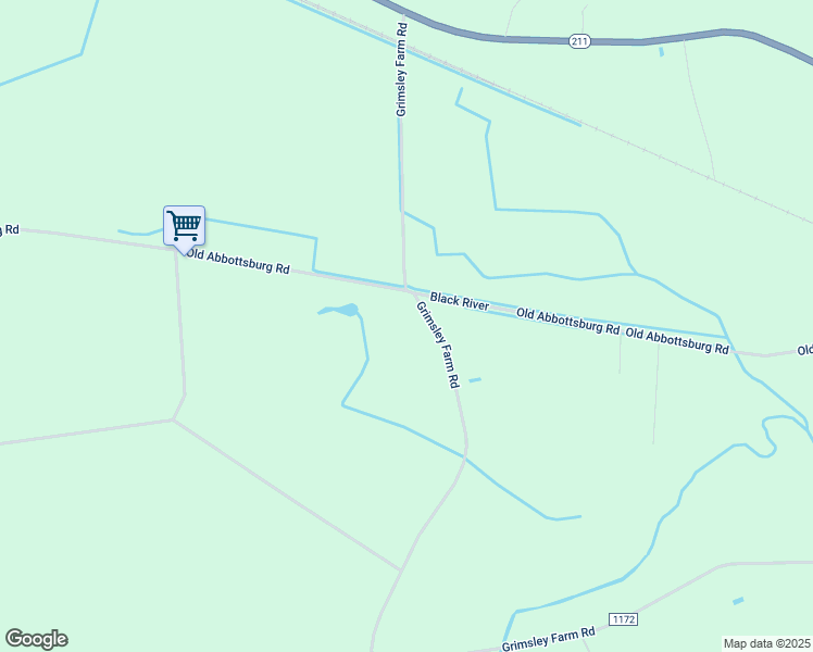 map of restaurants, bars, coffee shops, grocery stores, and more near 2565 Grimsley Farm Road in Bladenboro