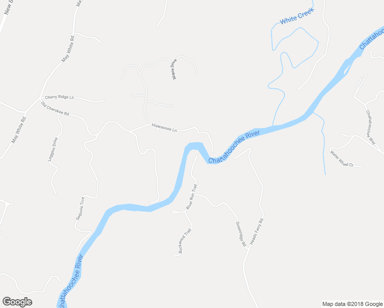 map of restaurants, bars, coffee shops, grocery stores, and more near 125 River Run Trail in Cornelia