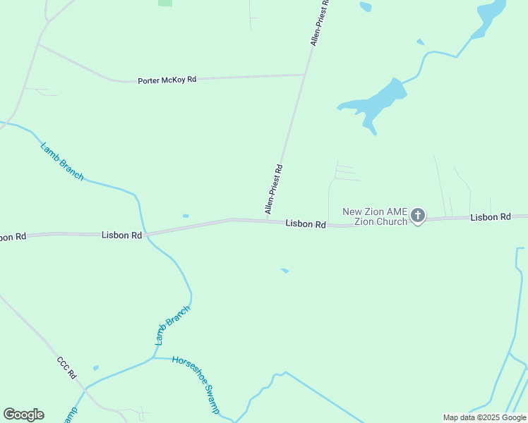 map of restaurants, bars, coffee shops, grocery stores, and more near 3212 Lisbon Road in Council