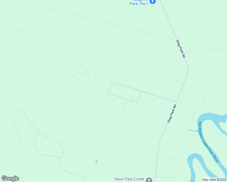 map of restaurants, bars, coffee shops, grocery stores, and more near 589 John Humphrey Road in Burgaw