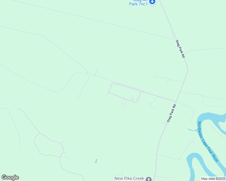 map of restaurants, bars, coffee shops, grocery stores, and more near 589 John Humphrey Road in Burgaw