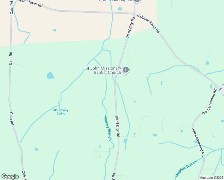 map of restaurants, bars, coffee shops, grocery stores, and more near 1562 Bluff City Road in Somerville