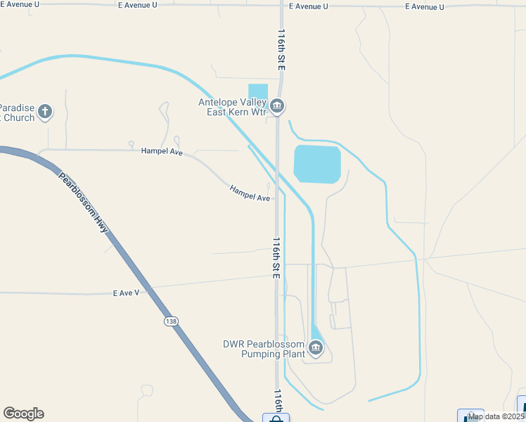 map of restaurants, bars, coffee shops, grocery stores, and more near Hampel Avenue in Juniper Hills