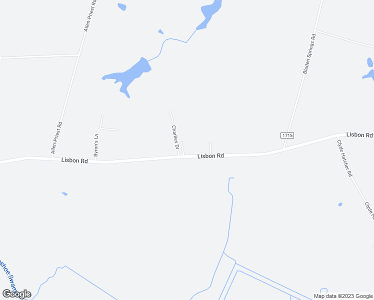 map of restaurants, bars, coffee shops, grocery stores, and more near 2512 Lisbon Road in Council
